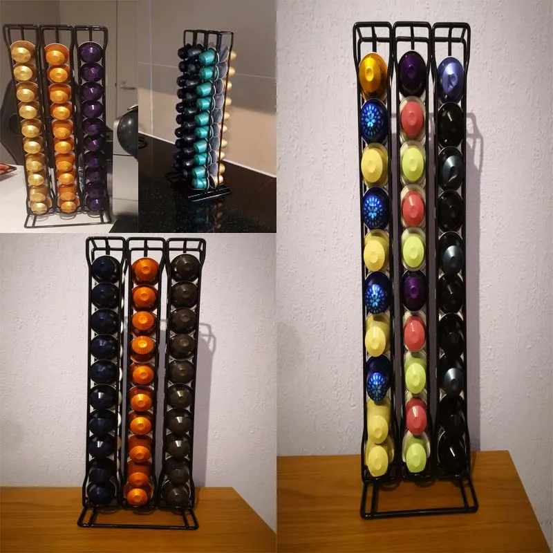 Практичная подставка для кофейных капсул 60 Nespresso капсулы для хранения soporte capsulas nespresso coffee Pod Holder