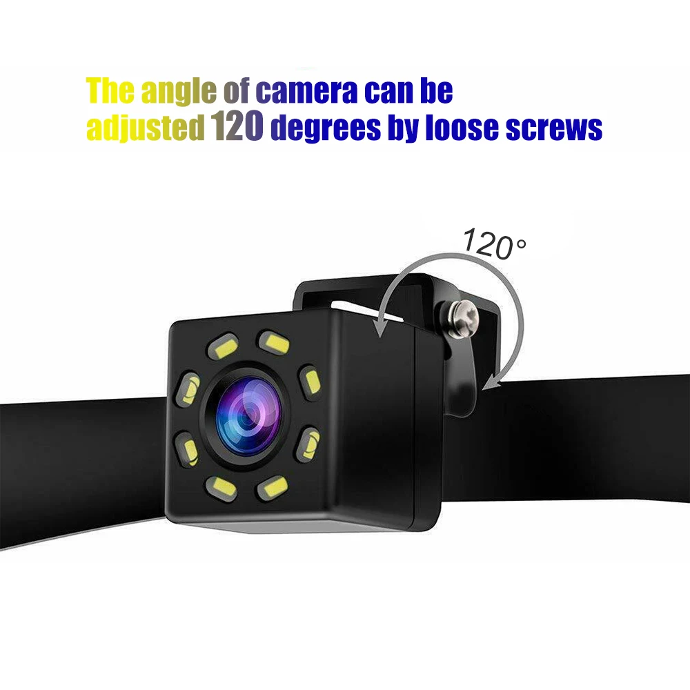 Car Rear View Camera 8LED 12LED Wide Angle Night Vision Reversing Motors Monitor CCD HD Vehicle 437 | Автомобили и мотоциклы