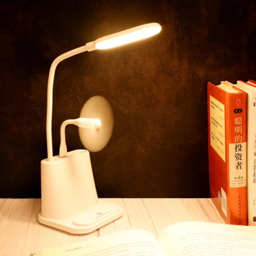 

Dimmable LED Desk Lamp USB Rechargeable Touch Table Light for Children Reading CE FCC and RoHS Certification Complete