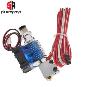 J- head Печатающая головка  экструдера 3D-принтера  комплект вулкана j-глава hotend часть комплект + вентилятор охлаждения + кронштейн блок+термистор+ сопла для 3.0 мм филамента 3d принтер экструдер