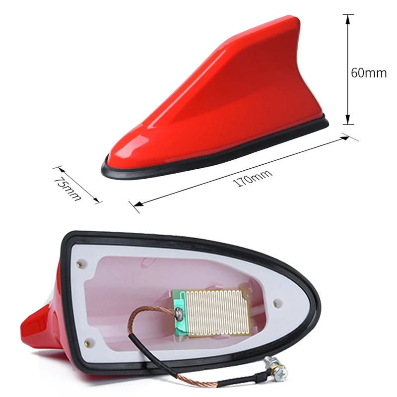 Автомобильная антенна плавник акулы усилитель сигнала FM автомобильные