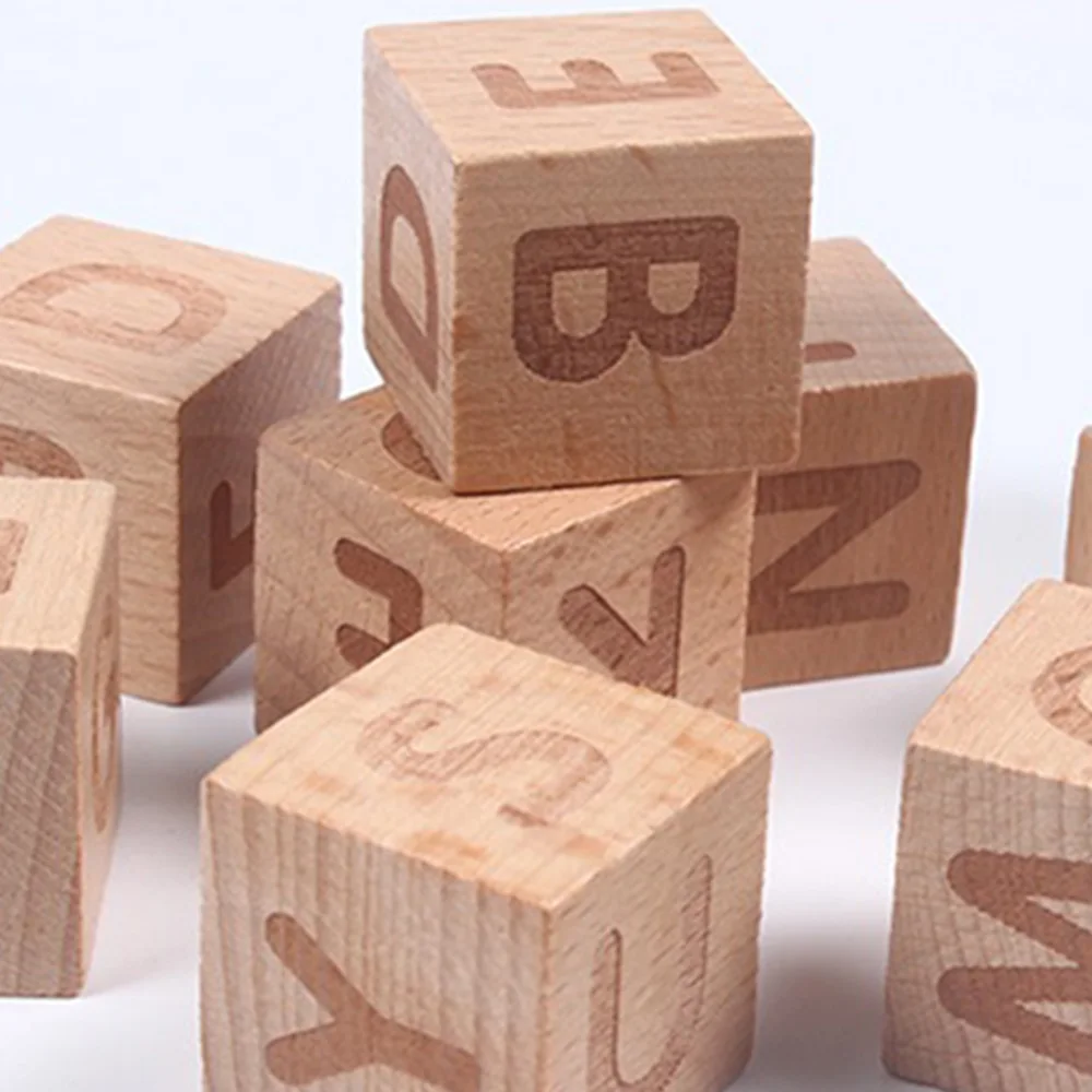 Деревянный 3 в 1 заклинание обучающая игра головоломка картона когнитивные буквы