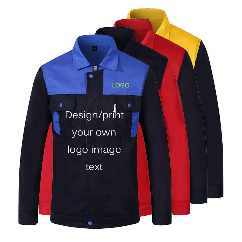 Мужские и женские комбинезоны с логотипом на заказ высококачественные длинным