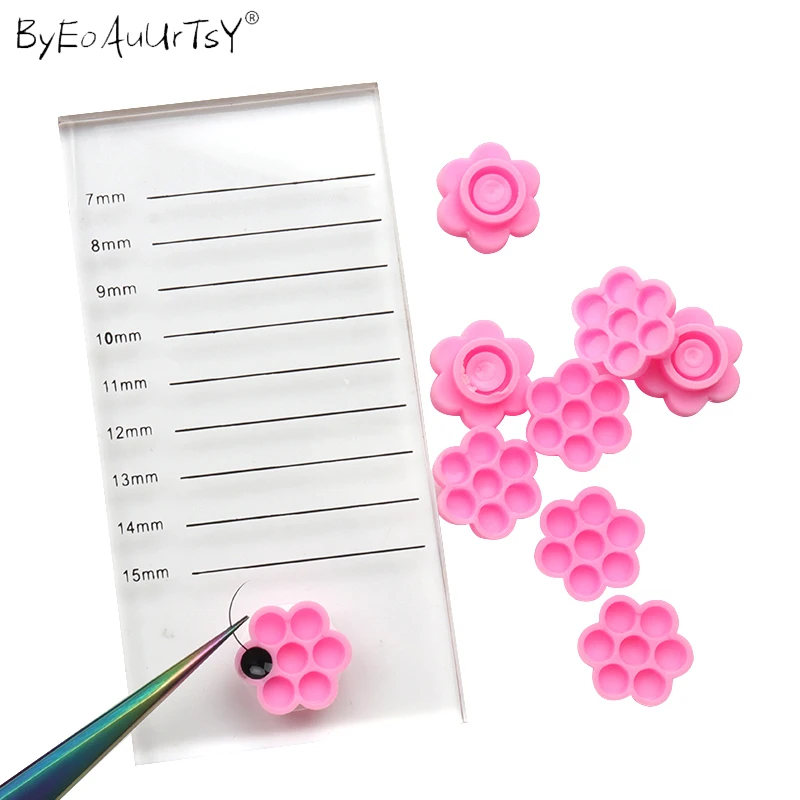 Подставка для накладных ресниц держатель дюймов с клещевым знаком | Красота и