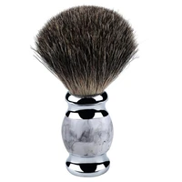 pure badger hair beard brush shaving cream foam brush chinese style retro pattern soft hair brush for man