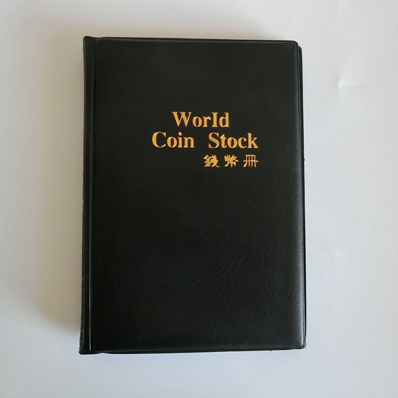 120 карманов коллекция монет альбом для сбора денег органайзер коллектора