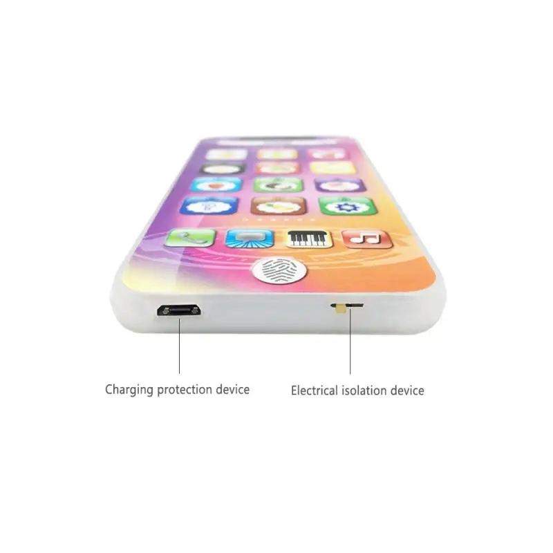 

16*9*2 Rechargeable Simulation Phone Children's Toy English Learning Early Education Machine Birthday Gift For Boys Girls