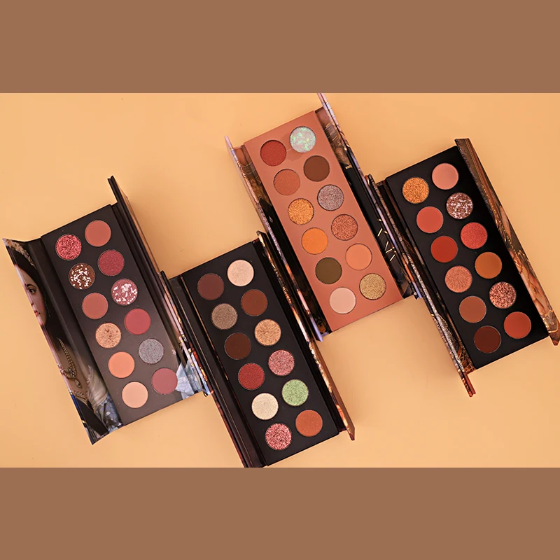 

new12 Color Nude shimmer Eyeshadow Palette Matte Waterproof Easy to wear Glitter Pigment EyeShadow Powder Beauty Makeup