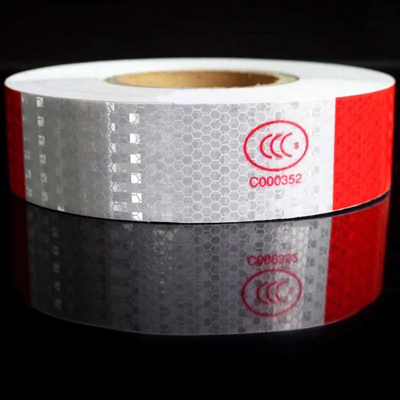 5 см * 3 м темно красного и белого цвета серебряные чередуются с решетка