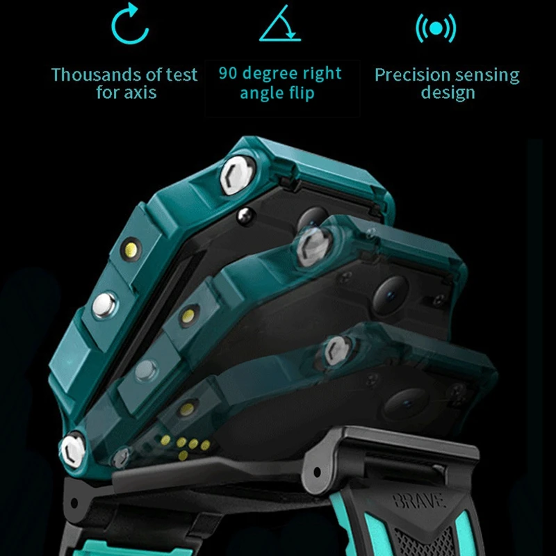 Z6 двойная камера анти-потеря местоположения Детские умные часы SOS SIM LBS трекер