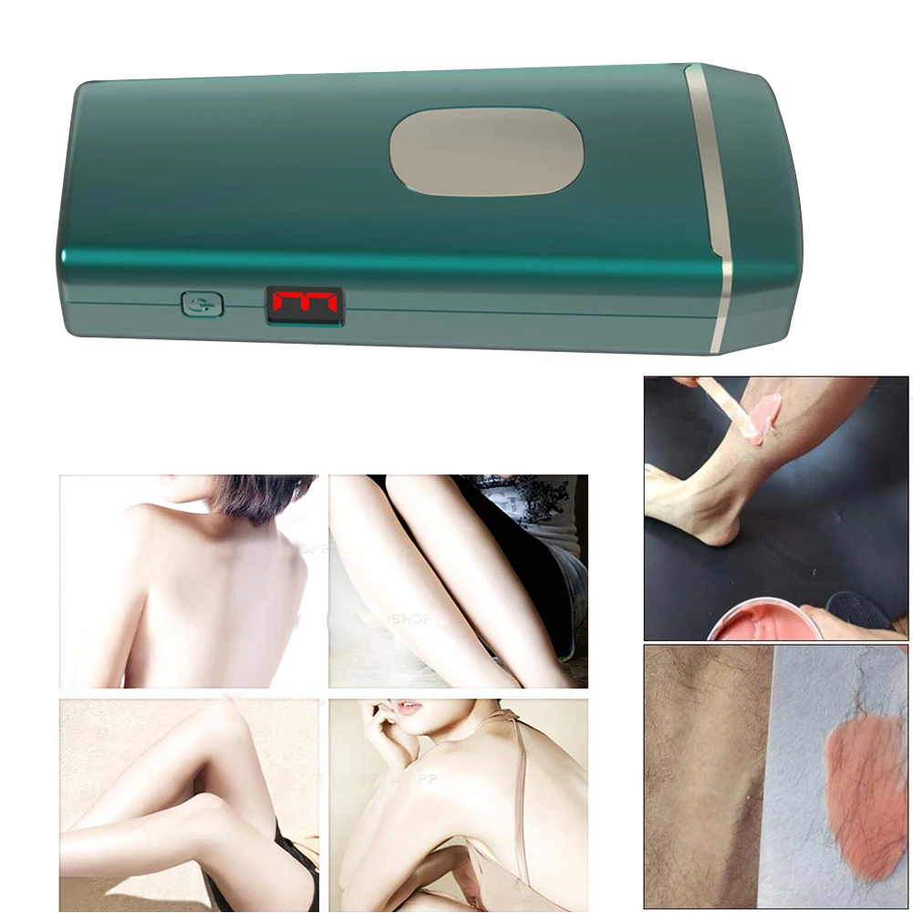 

LCD 990000 Flashes Electric Photon Epilator Remover Permanent IPL Laser Hair Removal Painless Razor Facial Depilador