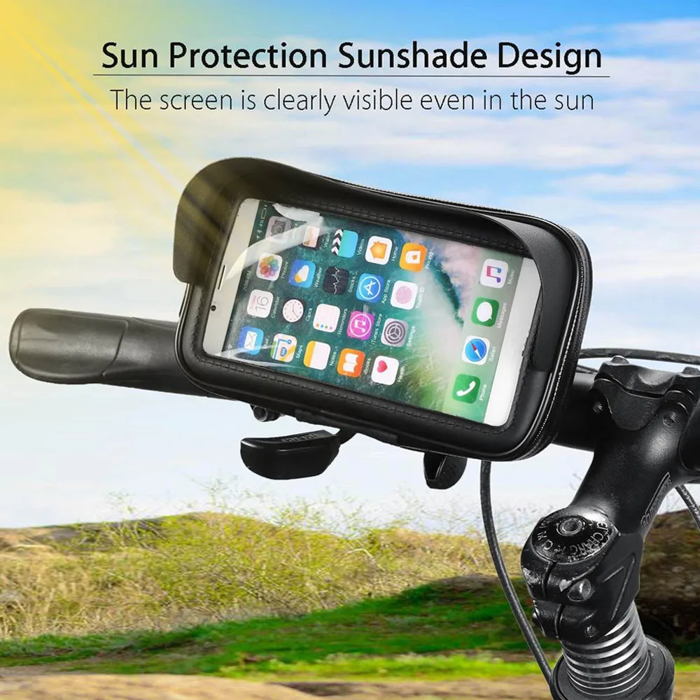 

Bicycle Bag Bike Bag Cycling Frame Front Bag Waterproof Phone Case Hard Shell Bag MTB Pack Bicycle Saddle Bag Cycling Equipment