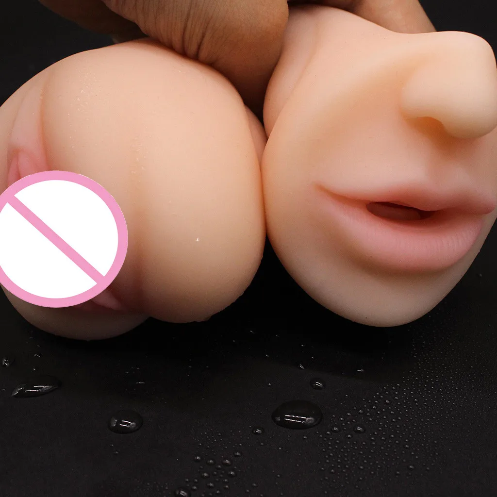 Adult Toy Sexy 3D Realistic Oral Blow Job Deep Throat Teeth and Tongue Male Pocket Pussy masturbation |