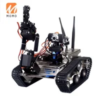 Wireless Wifi Manipulator Robot Car with Arm for Arduino Vehicle Robotics Camera Educational Kit by iOS Android PC Controlled