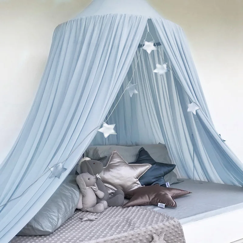 

Elegant Mosquito Net for Kids Room Insect Reject Mosquito Net Hanging Tent Baby Bed Crib Canopy Repellent Bed Tent Curtains