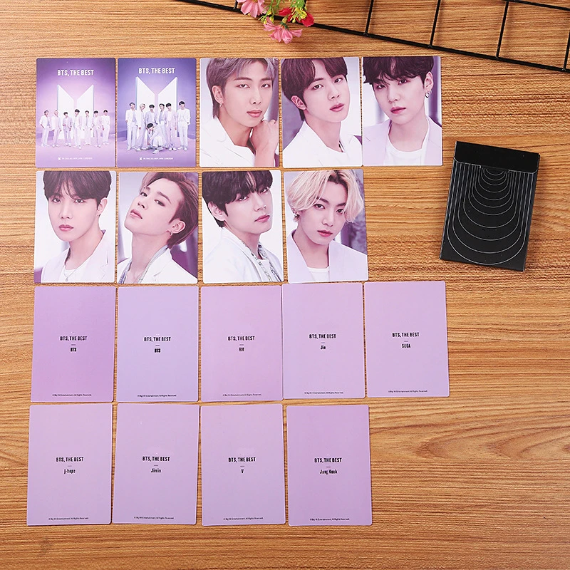 Новая Корейская карта души в стиле KPOP Bangtan Boys той же лучшие карты памяти LOMO