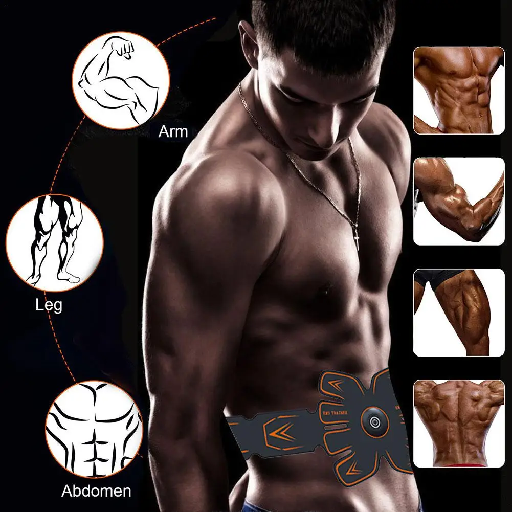 

Intelligent Abdominal ABS Stimulator Fitness Outdoor Home USB Rechargeable Remote Control Smart Fitness Abdominal Sticker