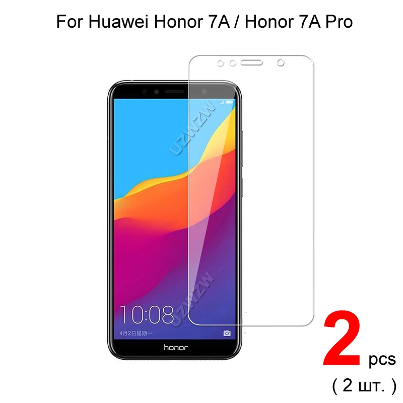 Закаленное стекло премиум класса для Honor 7A / Pro Защита экрана защитное