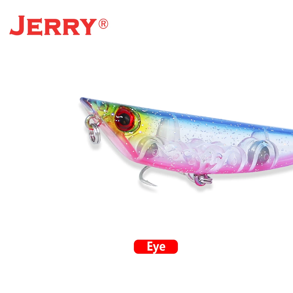 Jerry, 1 шт., 80 мм, 7,8 г, плавающий Поппер, для прогулок, для собак, на поверхности, для верхней воды, искусственная приманка, рыболовные приманки, рыболовные снасти, оборудование, pesca