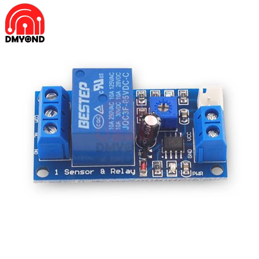 Релейный датчик задержки постоянного тока 5 в 1 нормально открытая Закрытая форма