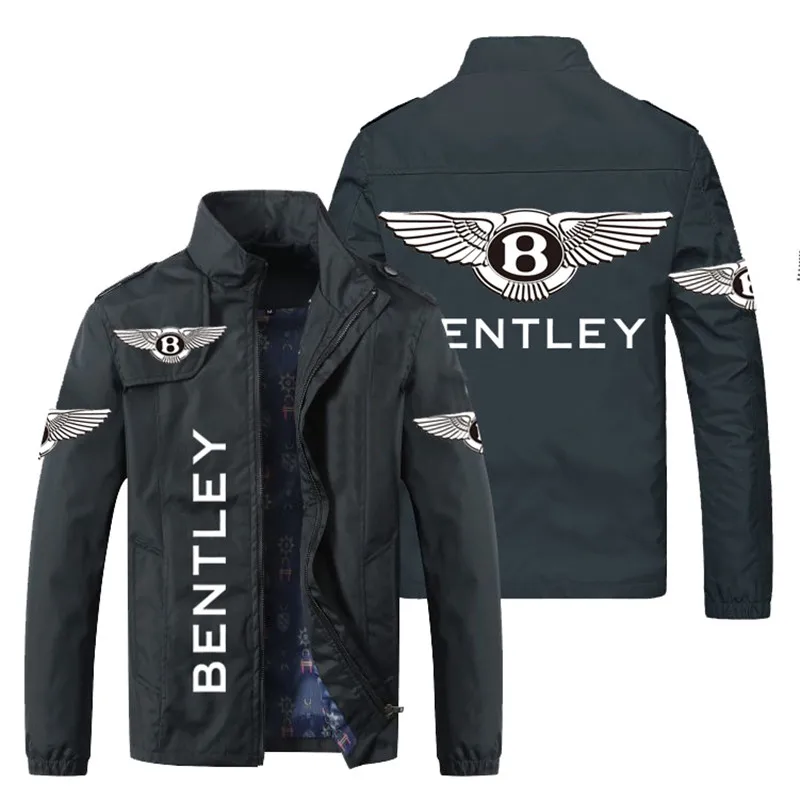 

2021 Men's Baseball Jacket Fashion Slim Jacket Zipper Motorcycle Casual Jacket M-5XL Large Size Spring Spring Autumn