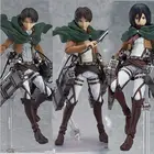 Figma 3 стиль атака на Титанов Аниме Shingeki no Kyojin Скаутинг Легион Леви сочлененный ПВХ фигурку Модель игрушки