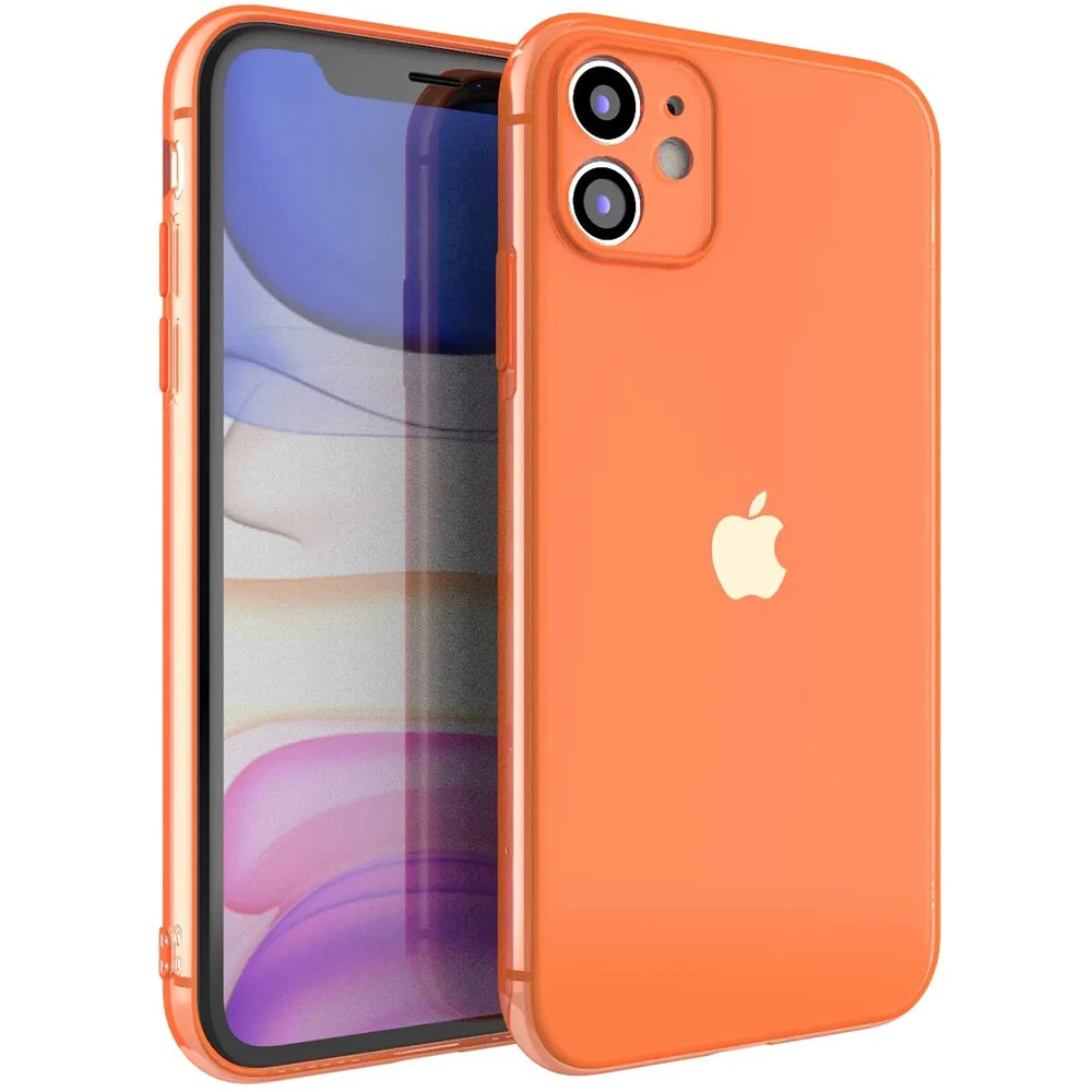 Чехол-накладка для iPhone 11 Pro Max X XR XS 8 Plus 7 6 6S SE силикон ТПУ прозрачный | Мобильные