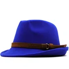 2022 популярная шерстяная женская мужская фетровая шляпа для зимне-осенней элегантной леди Гангстер Трилби Войлок Хомбург церковь джаз шляпа