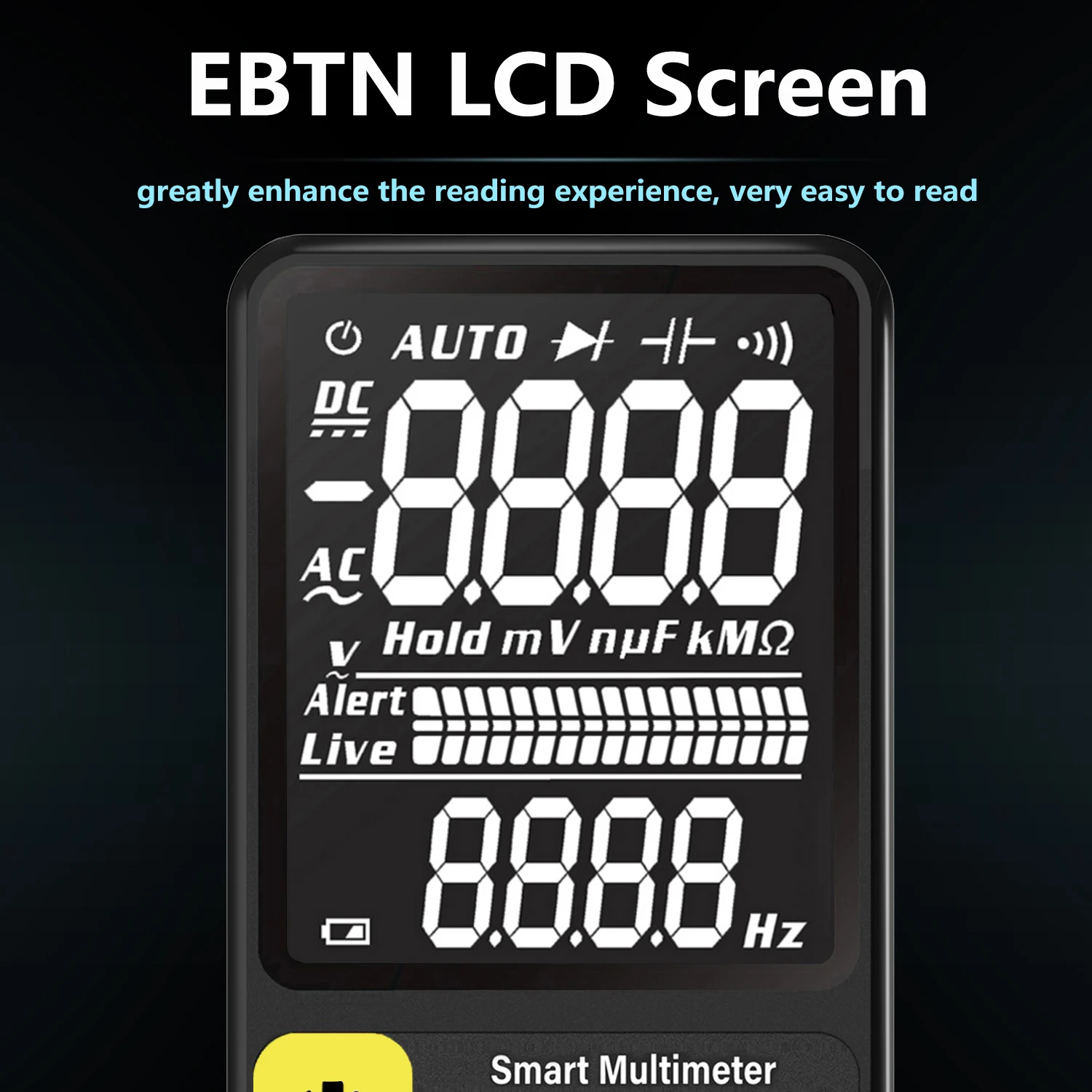 Интеллектуальный Автоматический цифровой мультиметр MAXRIENY ADMS9CL 3 5 дюйма EBTN