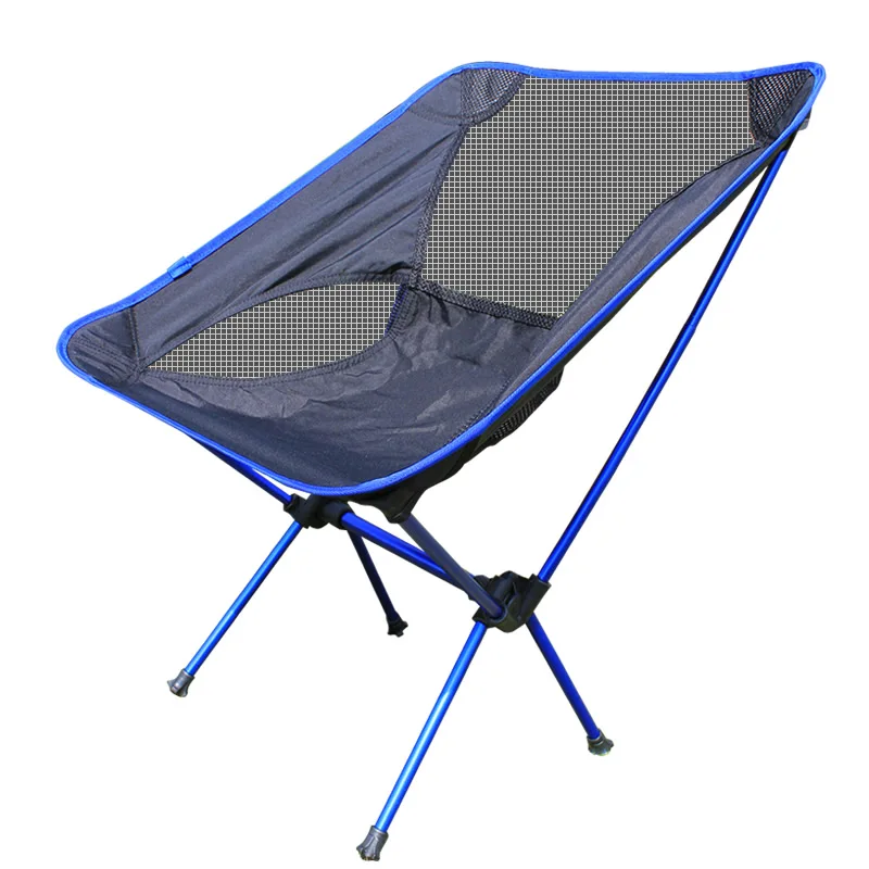 저렴한 휴대용 경량 접이식 캠핑 의자 의자 좌석, 낚시 축제 피크닉 바베큐 해변 가방 오렌지 블루 레드 스카이 블루