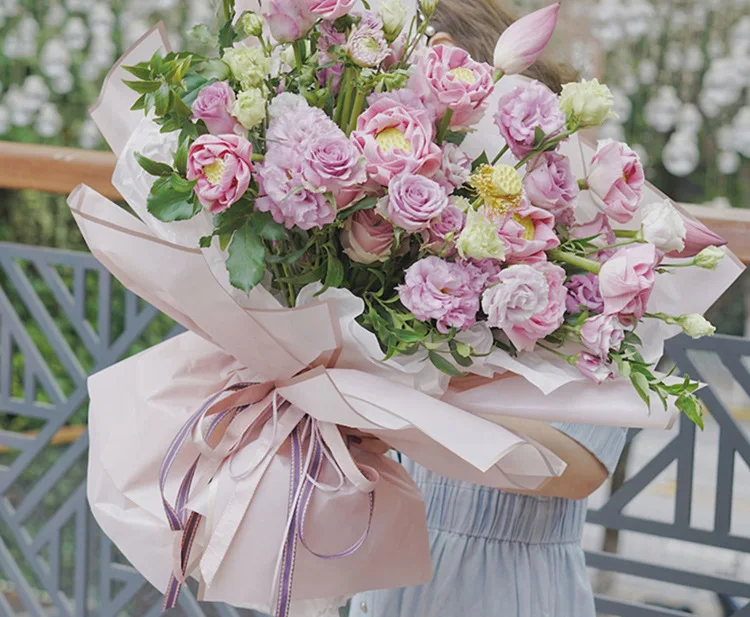 20 шт Упаковка букета материал Танабата Новый оберточная бумага для цветов в