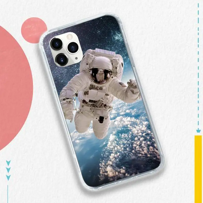 

American Astronaut Report Anti-fall capa protective Phone Case for iPhone 11 12 pro XS MAX 8 7 6 6S Plus X 5S SE 2020 XR