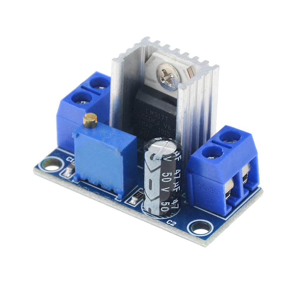 1PCS LM317 DC-DC Converter Buck Step Down Circuit Board Module Linear Regulator Adjustable Voltage Power Supply | Обустройство дома