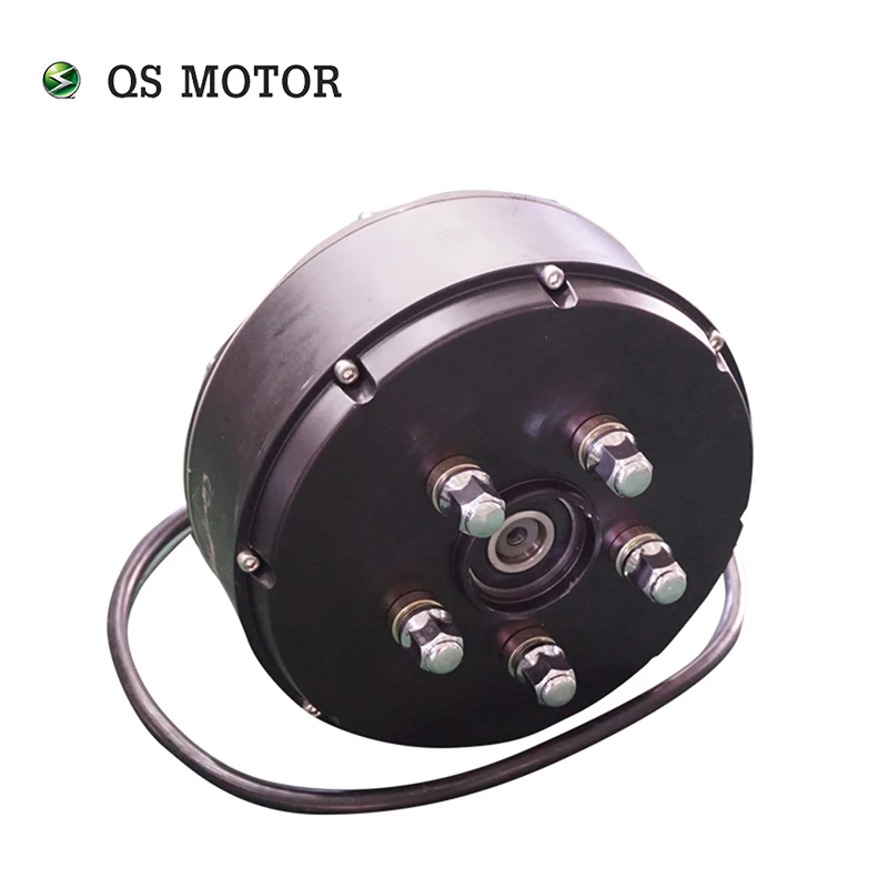 

QS Motor E-car Motor 1500W 205 45H V2 Type BLDC Brushless Hub Motor Single Shaft Hub Motor for Electric Car and Golf Car