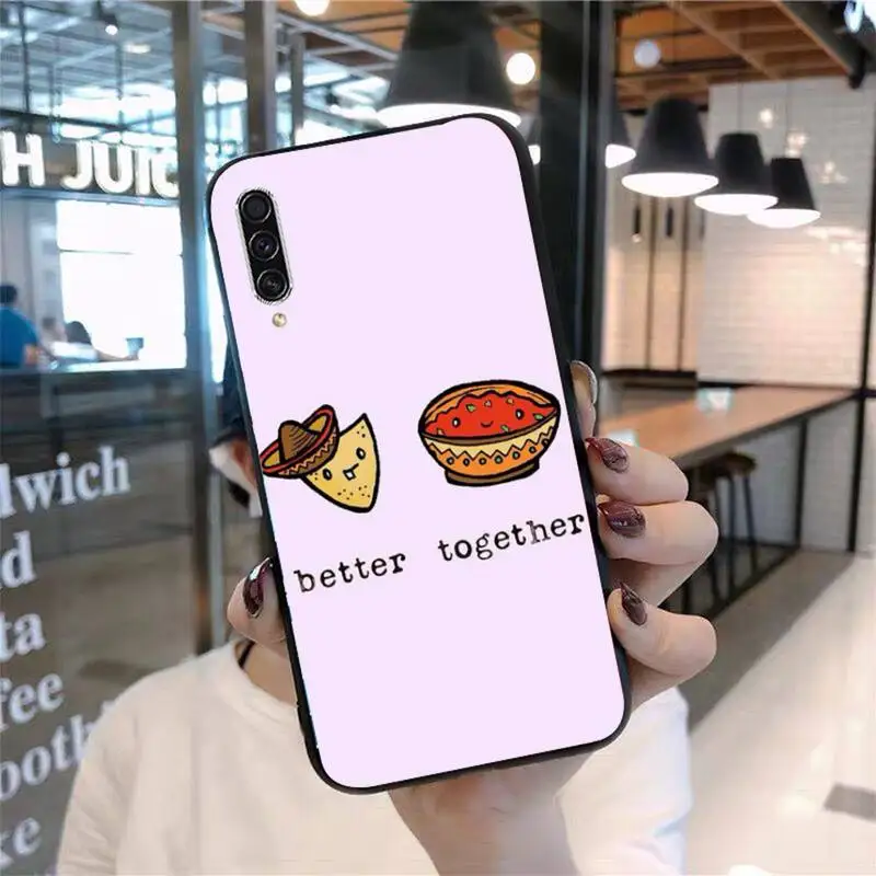 

Cute Milk Biscuits BFF Phone Case For Samsung Galaxy M10 20 30 A 40 50 70 71 6S A2 A6 A9 2018 J7 CORE PLUS STAR S10 5G C8