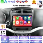 Автомагнитола 2 Din для Dodge Journey Fiat Leap 2012-2020 с GPS-навигацией и мультимедийным проигрывателем