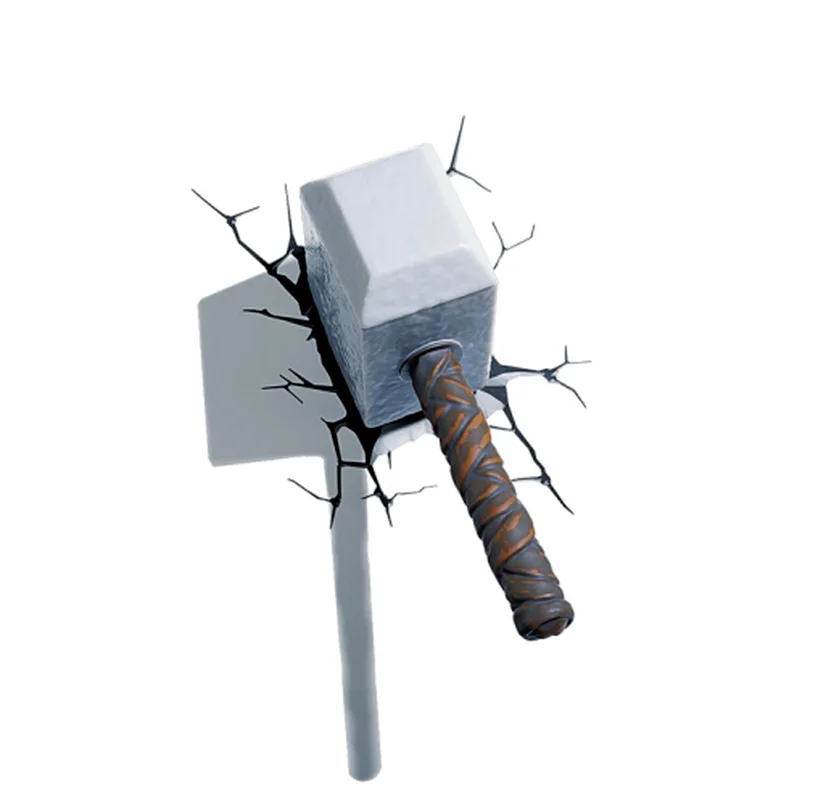 Наклейка на автомобиль Молот Тора Диснея украшение дома наклейка стену