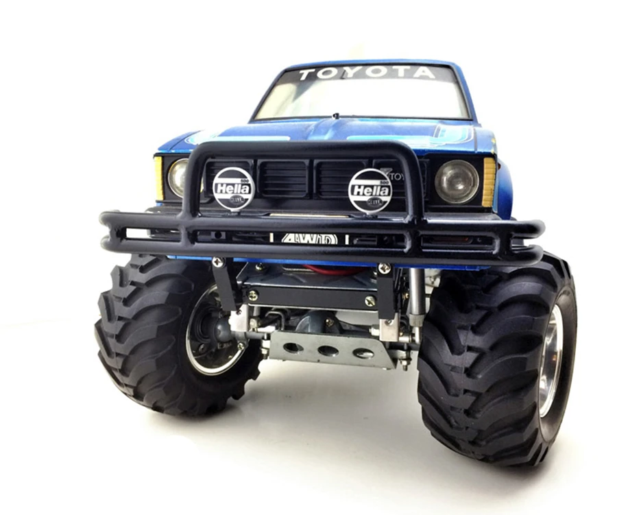 1/10 RC автомобиль металлический бампер W/рулонная клетка, пригодная для 1:10 масштаб Рок Гусеничный игрушки модель пикап Тамия брюзер аксессуары для модернизации частей