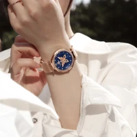 blue fashion butterfly naviforce women gold watch luxury simple lady quartz clock elegant bracelet female relogio feminino 2021