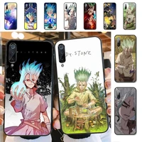 yndfcnb dr stone anime phone case for xiaomi mi 9 8 10 5 6 lite f1 se max 3 2 mix 2s
