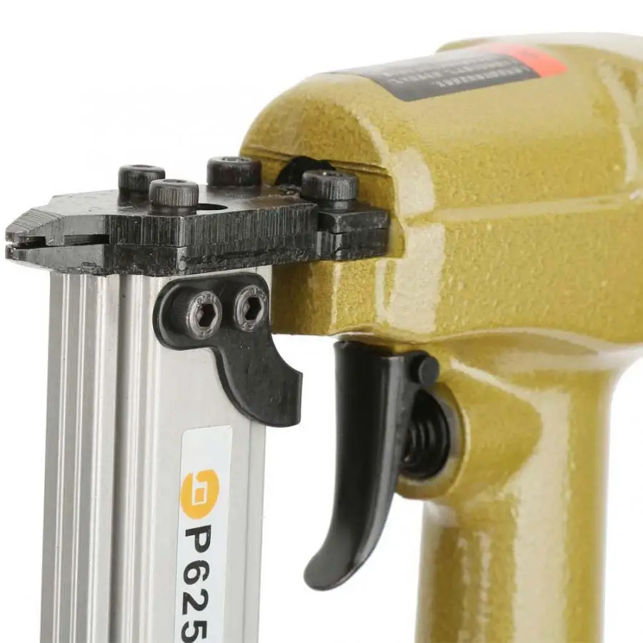 Клепальщик P625 пневматический контакт пневмолоток степлер для зерна ногтей 100 шт. воздушный Гвоздь длина 10-25 мм аксессуары для электроинструмента