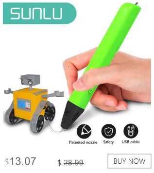 Android usb 3d Ручка Новинка sunlu SL-600 3D Ручка Поддержка PLA/PCL нити 1,75 мм модный дизайн 3D Ручка для рисования