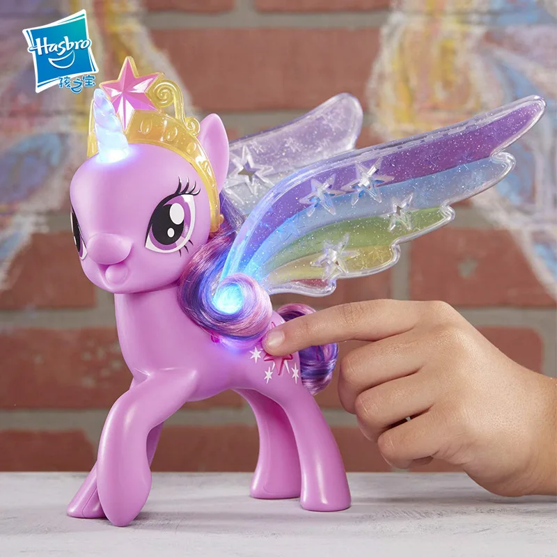 Hasbro игрушки My Little Pony пони мечты фиолетового цвета Yue принцессы Световой кукла