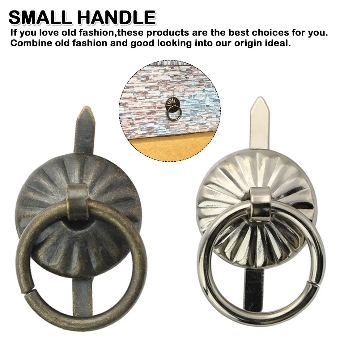 10 шт. антикварные подвески из Защита от солнца с выдвижными ящиками стол дверная