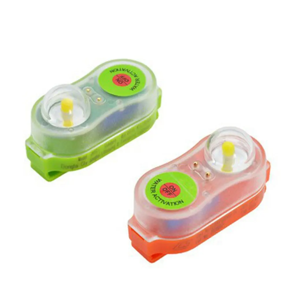 Surfing Life Jacket Light LED Lithium Vest Seawater Self-Lighting Saving Flashlight Conspicuous Attract | Спорт и развлечения
