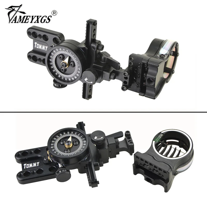 Стрельба из лука 5 штифтов блочный лук прицел 0 019 волоконно оптический микро