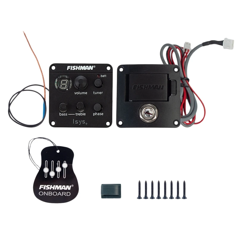 Горячие HG-Fishman Isys + Eq адаптеры для акустической гитары клип на звуковое отверстие