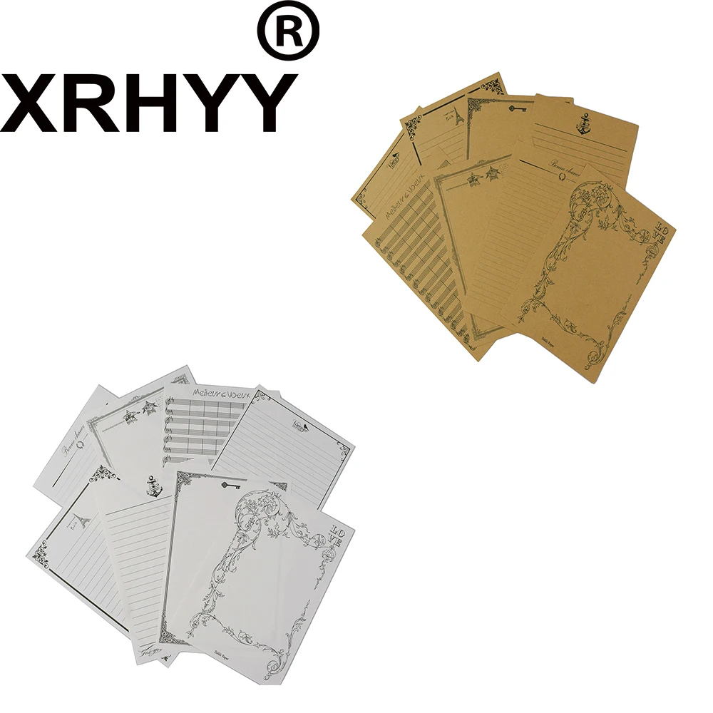 8 шт. винтажные канцелярские принадлежности бумажный Романтический любовный с