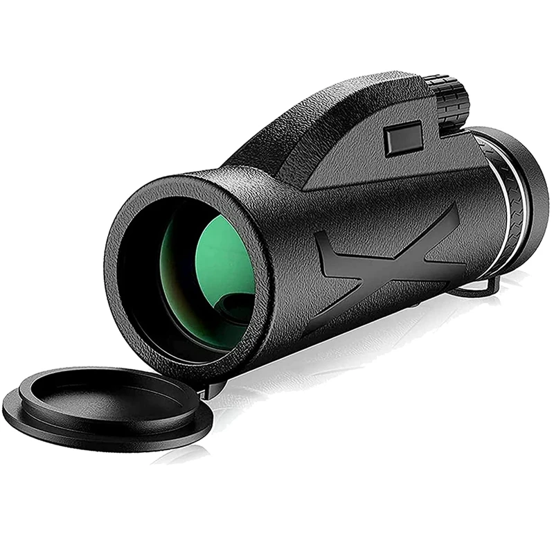 

Monocular HD 80 x 100 Telescope High Performance Prism Telescope with Tripod & Holder, for Bird Watching, Camping