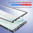 Чехол для Samsung Galaxy S10 Plus S10E S10 + защитный магнитный металлический чехол на S 10 Plus 10E 10 + Передняя Задняя крышка из закаленного стекла